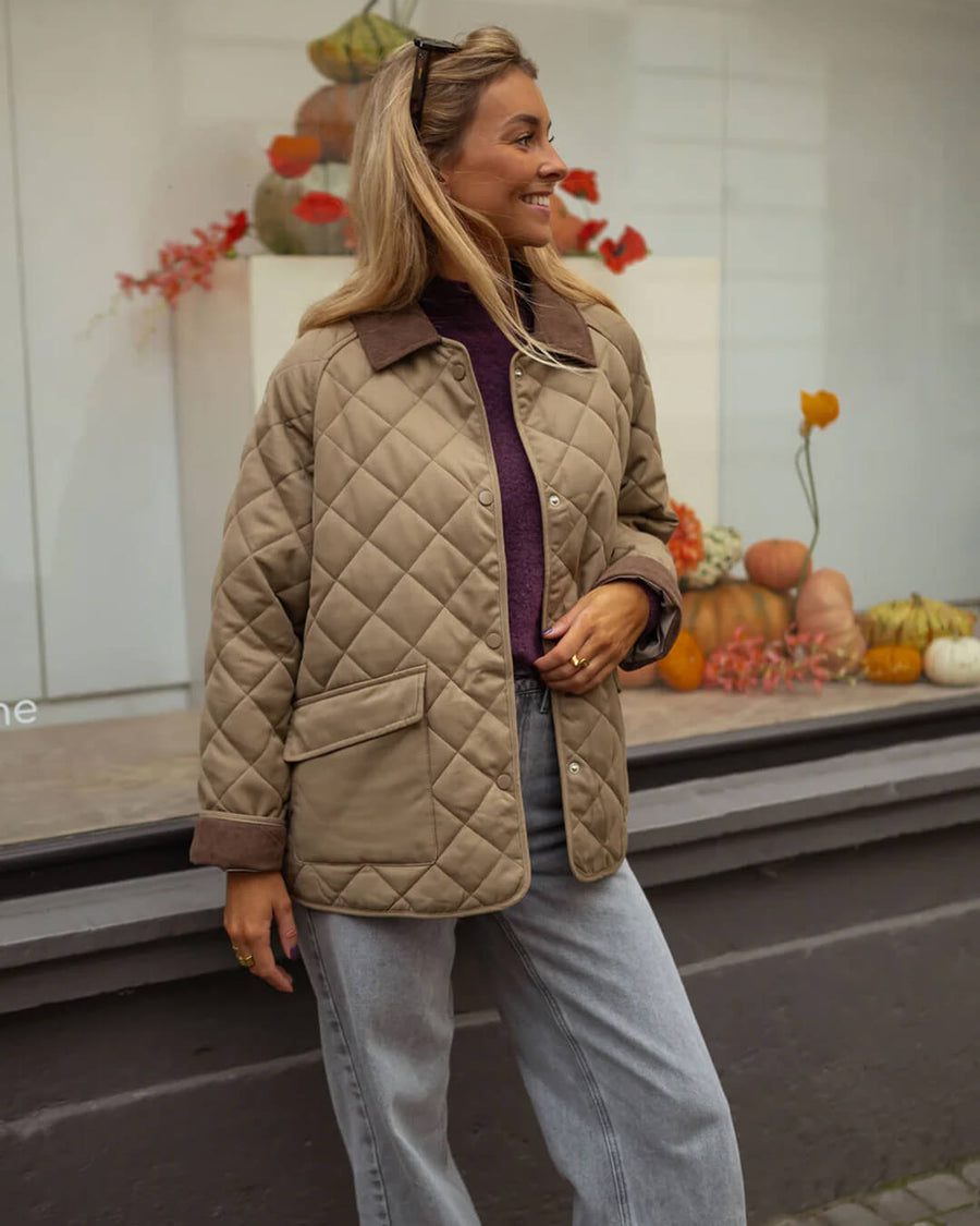 Alice Gesteppe Retro-Jacke