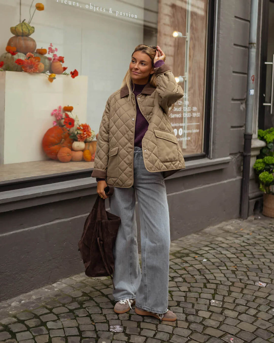 Alice Gesteppe Retro-Jacke
