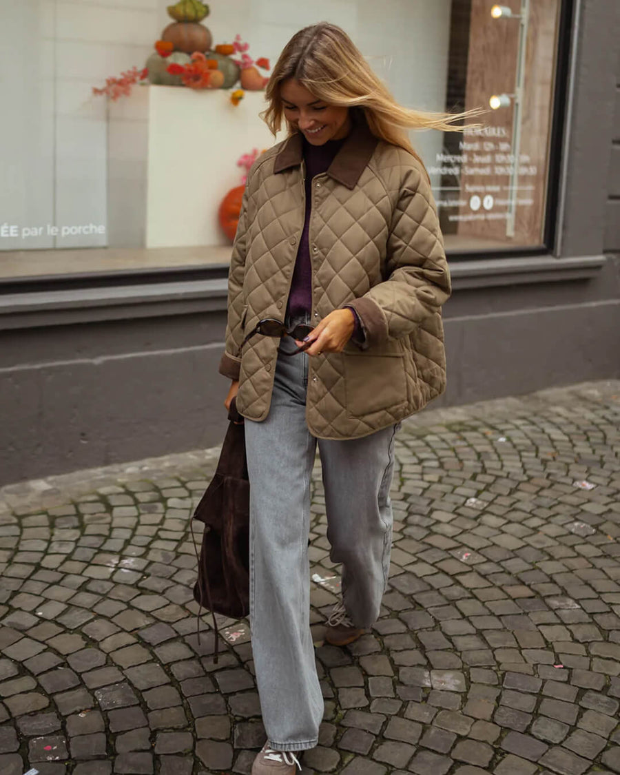 Alice Gesteppe Retro-Jacke