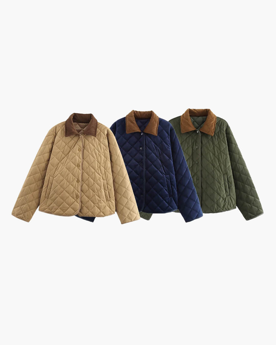 Alice Gesteppe Retro-Jacke