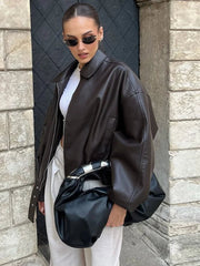 Caroline Vegane Lederjacke