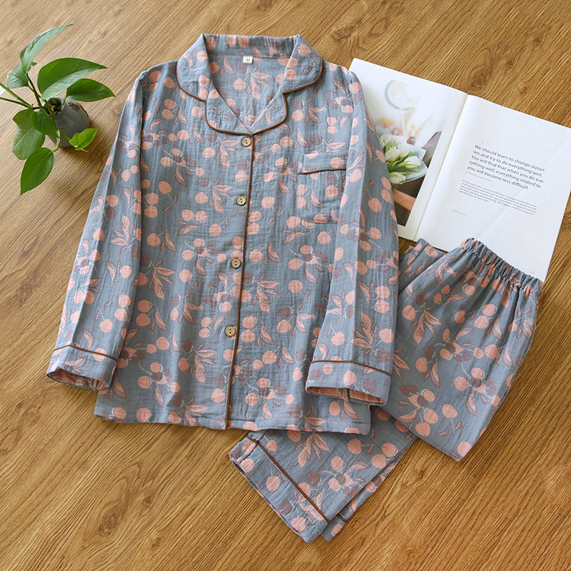 Sommer Pyjama Damen | Blumenprint & Leicht