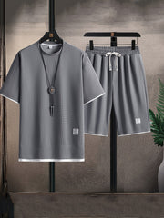Sommer Set Herren | Sportliches T-Shirt & Shorts im Matching-Look