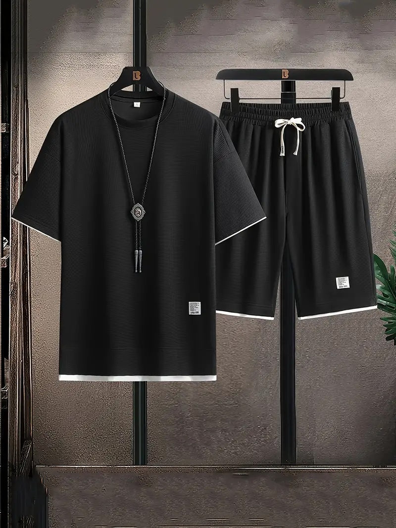 Sommer Set Herren | Sportliches T-Shirt & Shorts im Matching-Look