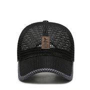Sommerhut Herren | Atmungsaktive Mesh-Cap & Verstellbarer Trucker-Stil
