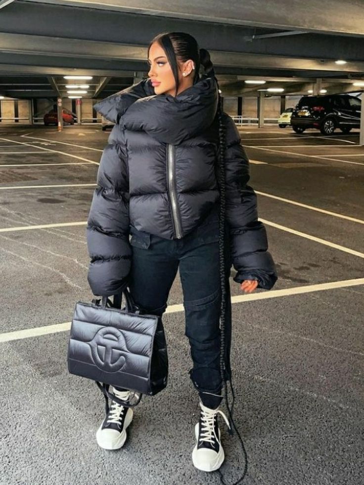 Donna Stehkragen Steppjacke