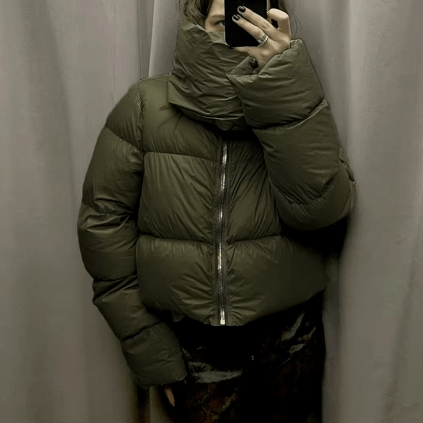 Donna Stehkragen Steppjacke