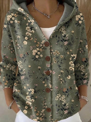 Shaharit - Eleganter Gemütlicher Strickjacke Mit Knöpfen