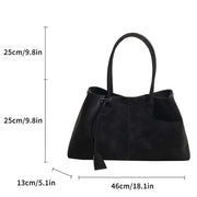 Joan Vegane Wildledertasche