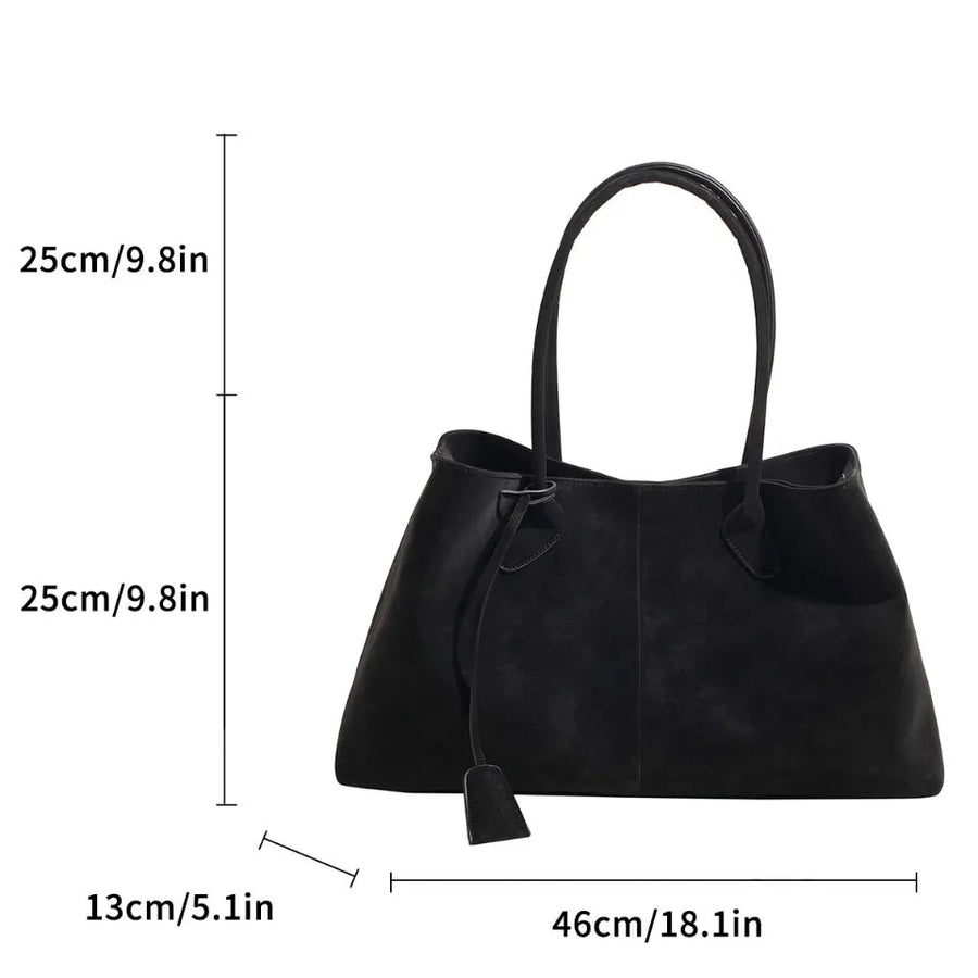 Joan Vegane Wildledertasche