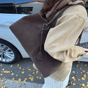 Joan Vegane Wildledertasche