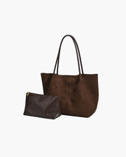 Cheska Wildleder-Shopper mit Tasche