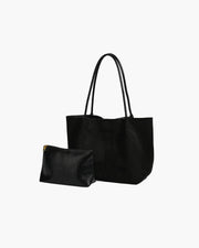 Cheska Wildleder-Shopper mit Tasche