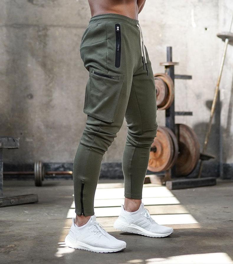 Sport hose Herren | Schlanker Schnitt & Sichere Zip-Taschen