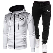 Tuta sportiva da uomo | Set con felpa con cappuccio e pantaloni da jogging