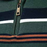 Sportlicher Pullover mit modernem Kontrastdesign