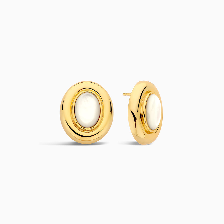 Giselle Perlenohrringe | Gold