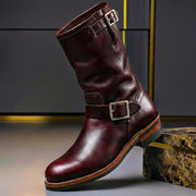 Stiefel Herren mit Schnallen Vintage