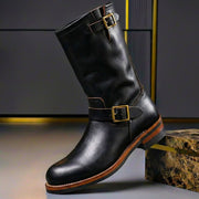 Stiefel Herren mit Schnallen Vintage
