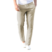 Stilvolle Leinen Hose Herren