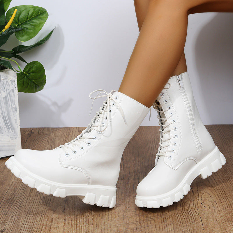 Stilvolle Plateau Boots für Elegante Anlässe