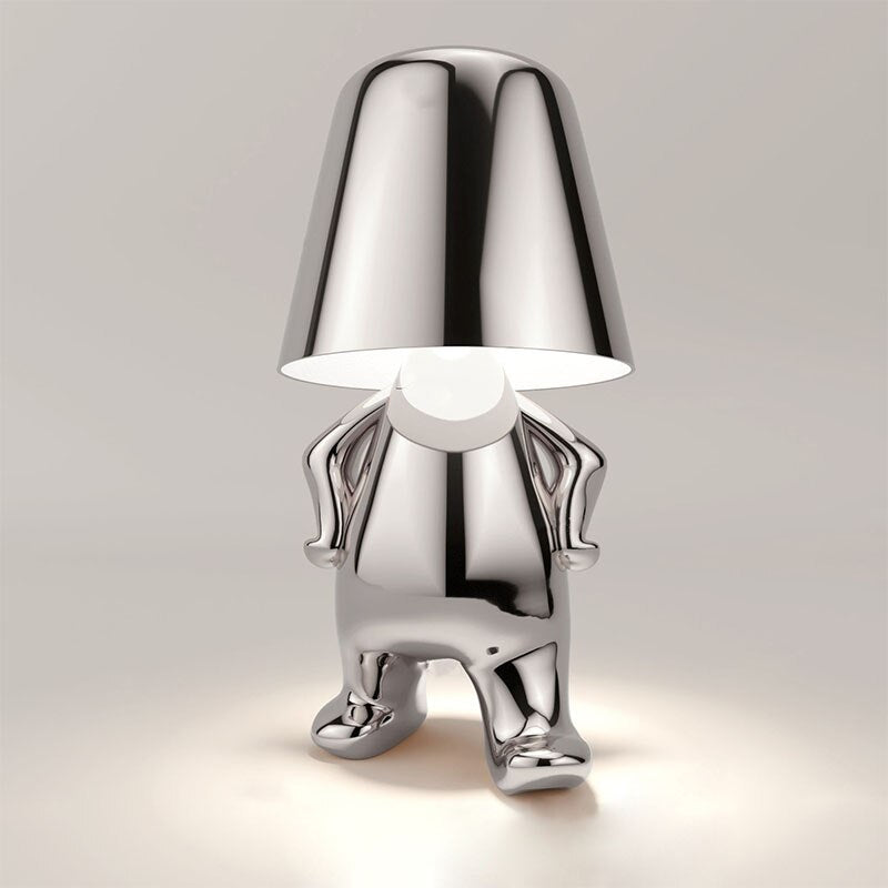 Stilvolle Tischlampe mit Warmem Licht – Modernes Design für Wohnzimmer und Schlafzimmer, Wiederaufladbar und Dimmbar