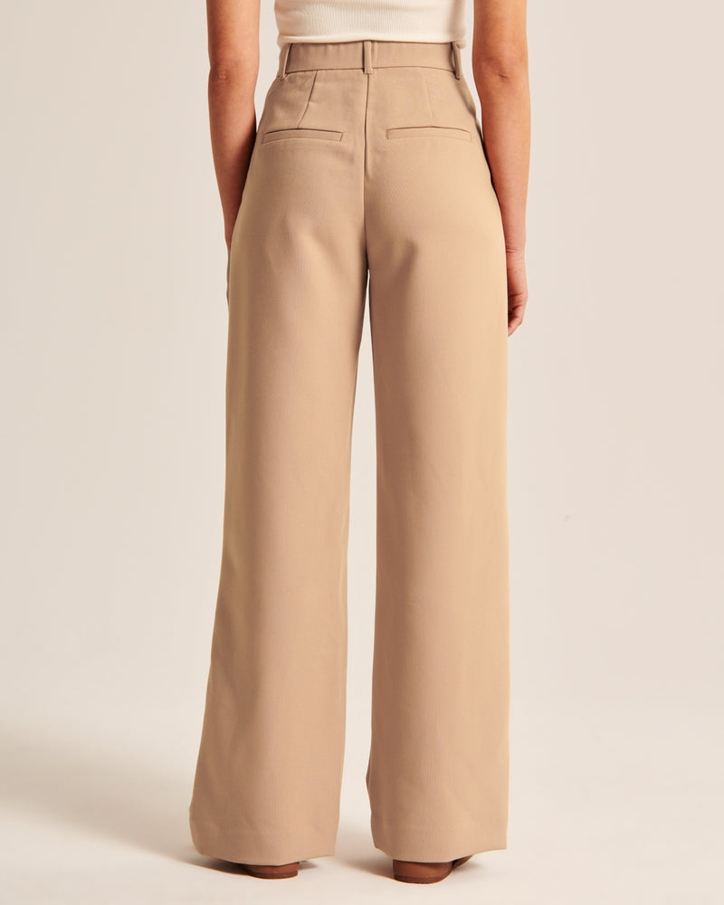 Stoffhose Damen Eleganter Schnitt Bequem
