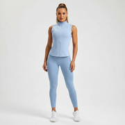 Top sportivo senza maniche da donna | Abbigliamento fitness