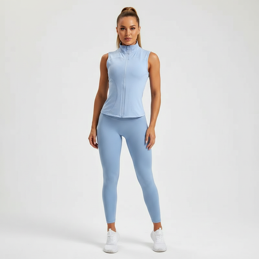 Top sportivo senza maniche da donna | Abbigliamento fitness