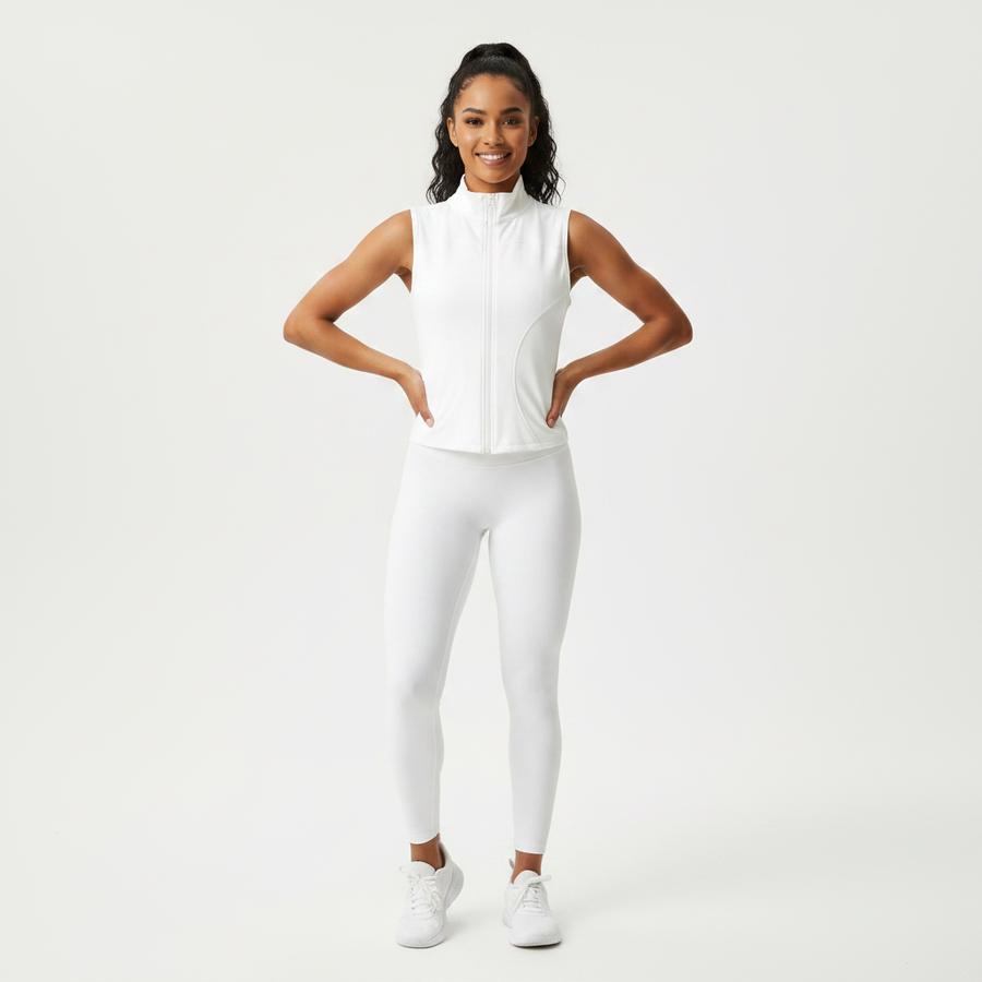Top sportivo senza maniche da donna | Abbigliamento fitness