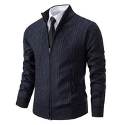 Stylische Strickjacke mit Reißverschluss für Winter