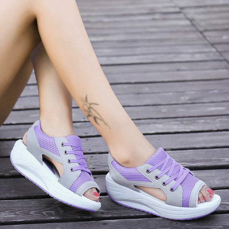 Anneliese | Bequeme Orthopädische Muffin-Sandalen