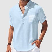 Sunwalk Henley | Camicia casual da uomo in cotone