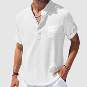 Sunwalk Henley | Camicia casual da uomo in cotone