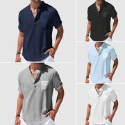 Sunwalk Henley | Camicia casual da uomo in cotone