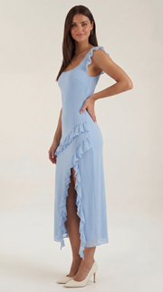 Susan | Abito maxi con volant