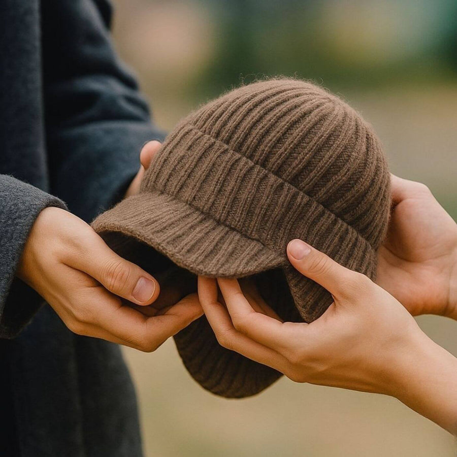 CozyWarm – Unisex-Wintermütze mit Ohrenklappen