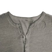 Sweatshirt Herren Henley | Knopfleiste & Langarm-Komfort