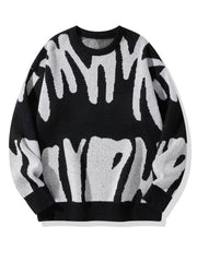 Sweatshirt Herren Rundhals | Warm & Modernes Muster