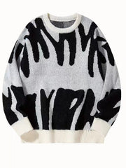 Sweatshirt Herren Rundhals | Warm & Modernes Muster