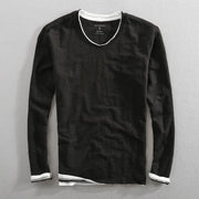 Sweatshirt Herren | V-Ausschnitt & Langarm-Komfort
