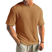 T-Shirt Herren | Struktur-Optik & Atmungsaktiver Komfort