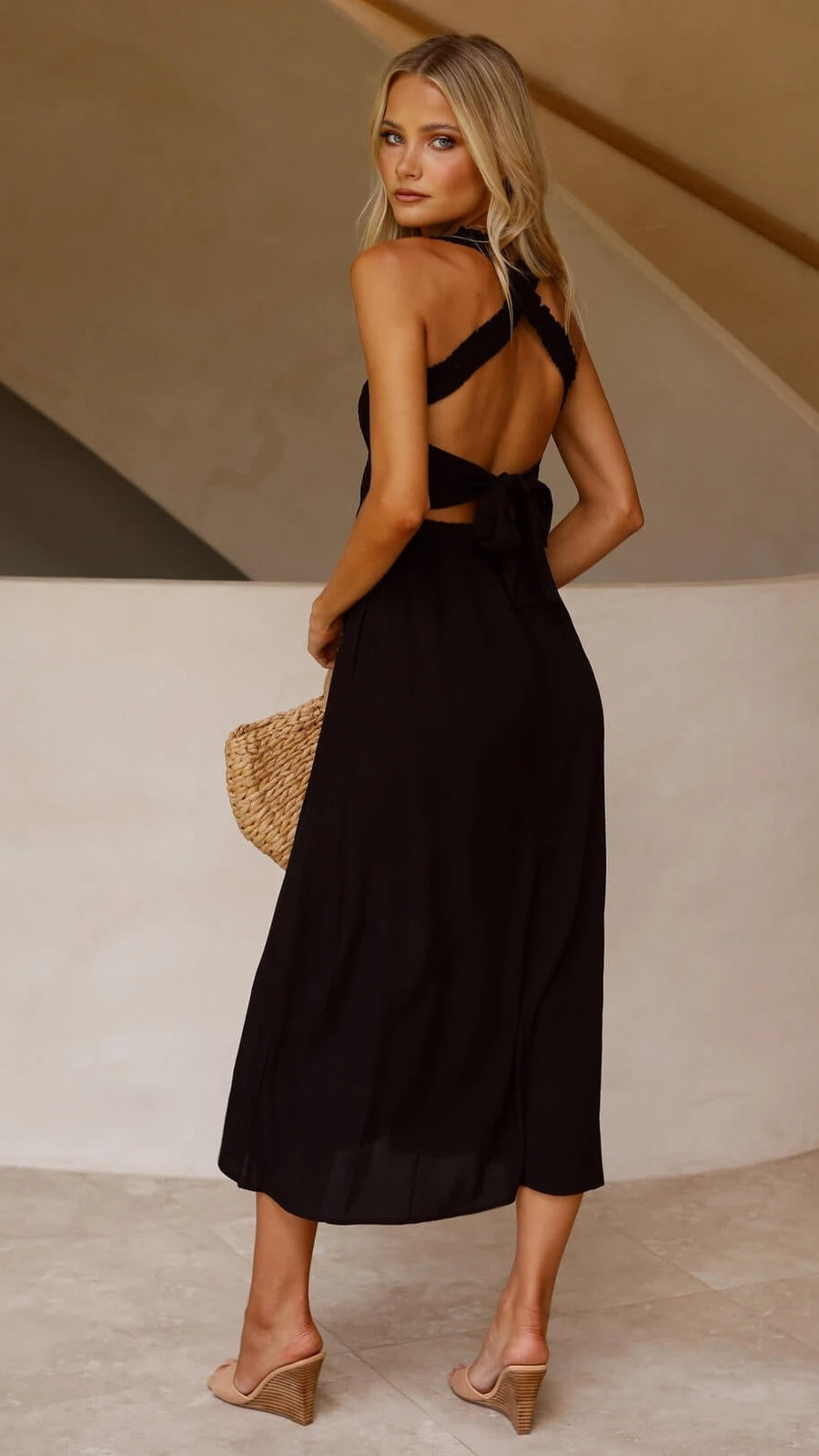 Lena | Stilvolles Maxikleid für Damen mit weichem Fall