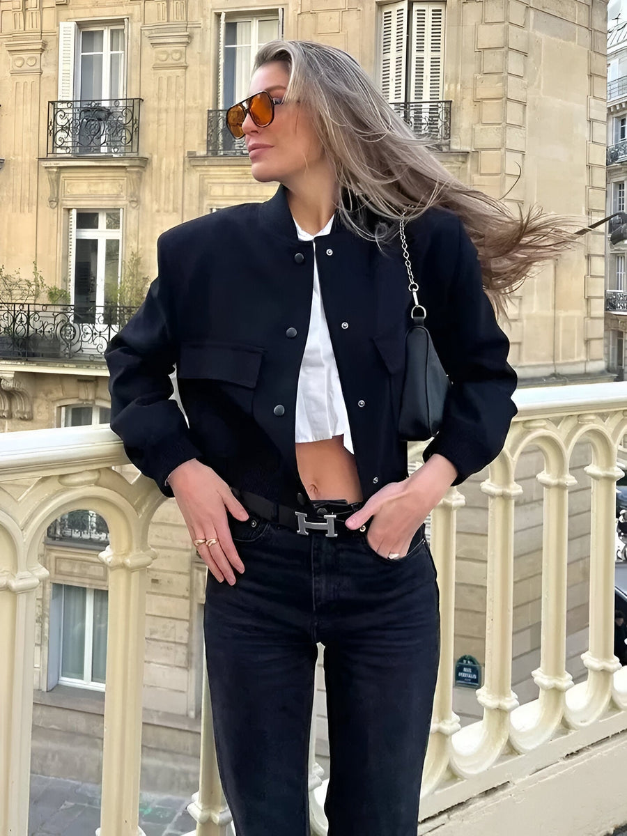Stylische Damen Übergangsjacke | Kurze
