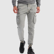 Martin | Herren Frühlings Cargo Joggerhose Mit Taschen