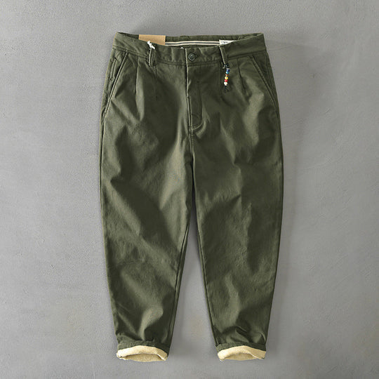 ALARIC - BAUMWOLLHOSE MIT WARMEM FUTTER