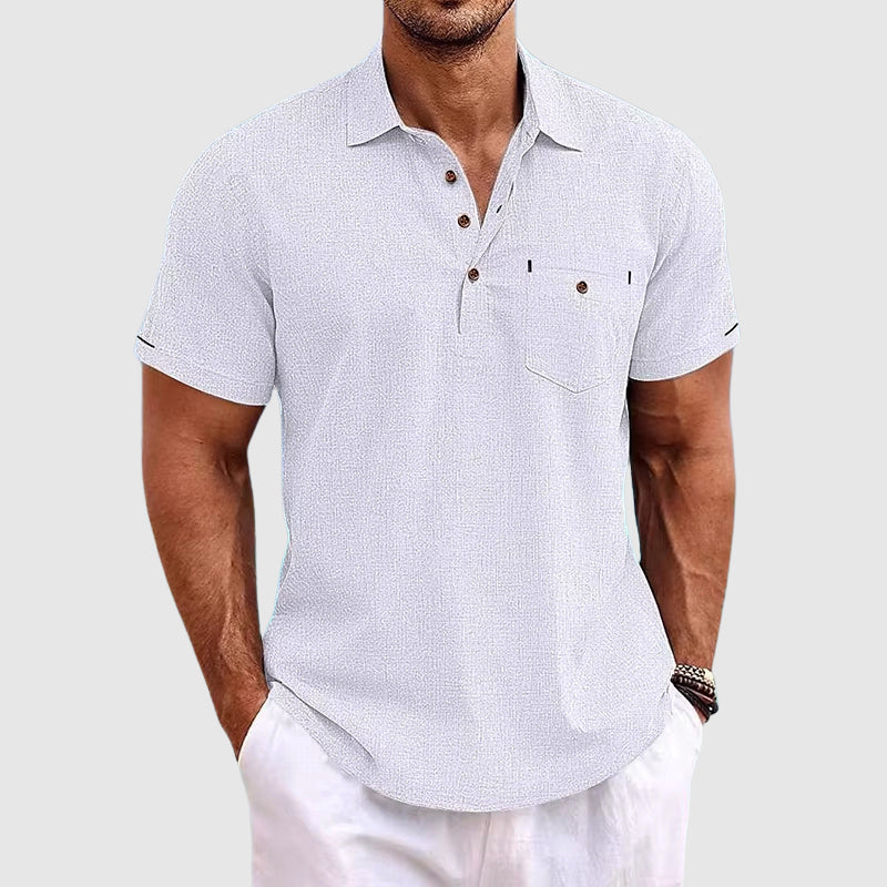 Theodore Willow | Polo in lino