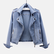 Frieda – vielseitige motorrad-jeansjacke für damen und herren