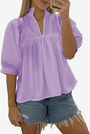 Top Damen | Elegant mit Rüschen & Lässigem Schnitt