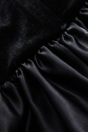 Jennifer | Corsagen-Top mit Herz-Ausschnitt und voluminösem Satin-Peplum